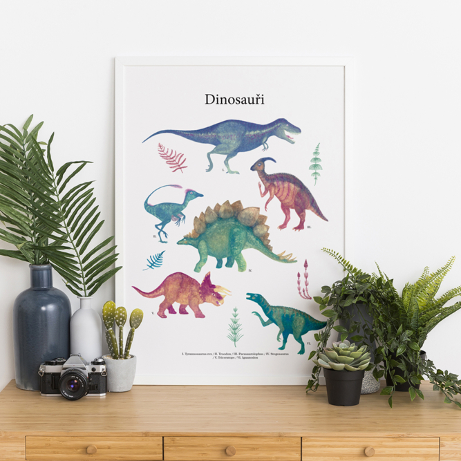 Kristyna-klaban-gregorova_dinosaur-poster_-illustration_children