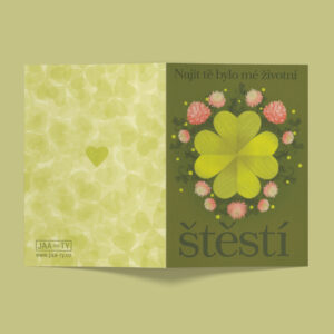 Love card Štěstí (Hapiness)